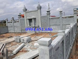 Mẫu lan can, hàng rào đá chạm khắc hoa văn tinh xảo.jpg