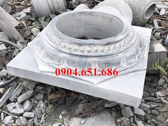 Mẫu chân tảng đá kê chân cột chạm khắc hoa văn tinh xảo.jpg