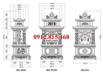 Bản vẽ chi tiết thiết kế mộ đá có mái che.jpg