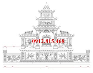 Bản vẽ thiết kế chi tiết tổng thể khu lăng mộ chuẩn..jpg