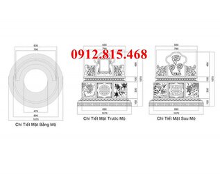 Mẫu mộ tròn thiết kế chuẩn phong thủy.jpg