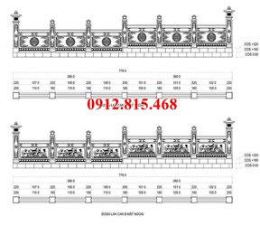 Bản vẽ chi tiết thiết kế lan can, hàng rào nghĩa trang.jpg