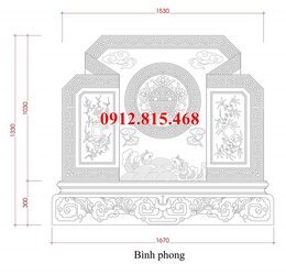 Bản vẽ thiết kế cuốn thư, bình phong nghĩa trang gia đình.jpg