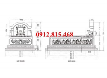 Hình ảnh chi tiết bản vẽ thiết kế mộ đá không mái( thiết kế mộ đá tam sơn).jpg