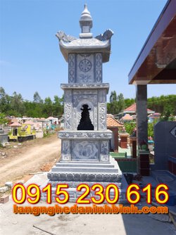 Mẫu-tháp-mộ-đẹp-để-tro-cốt- bằng-đá-tại-Long-An.jpg