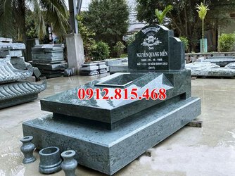 Mẫu mộ đá xanh rêu, nhà mồ đá xanh rêu tại Tiền Giang, Bến Tre.jpg