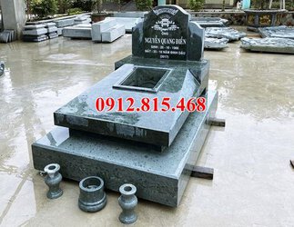 Mẫu mộ đá xanh rêu đẹp hiện đại.jpg