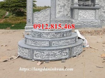 Mẫu mộ tròn đá phong thuỷ an táng tổ tiên.jpg