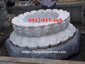 Mộ tròn đá trắng kích thước hợp phong thủy.jpg