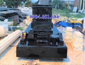 Mẫu mộ đá granite kim sa đen Ấn Độ đẹp nhất hiện nay.jpg