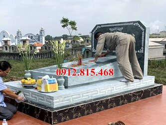 Mẫu mộ xanh rêu nguyên khối thiết kế kích thước chuẩn phong thủy.jpg