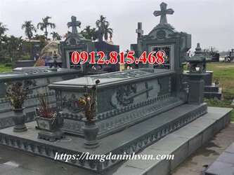 Địa chỉ bán các mẫu mộ đạo đá xanh rêu cao cấp uy tín chất lượng.jpg