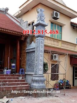 Mẫu cột đồng trụ đá xanh Ninh Bình bán toàn quốc 04.jpg