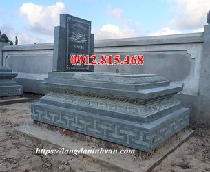 Mẫu mộ hầu bành đá mỹ nghệ Ninh Bình đơn giản giá rẻ.jpg