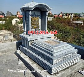 Mẫu mộ tam cấp thiết kế đơn giản đẹp nhất hiện nay.jpg