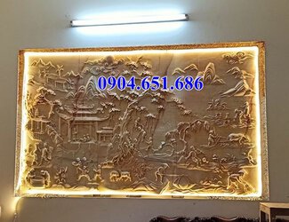 Mẫu chiếu, tranh đá vàng hoa văn tinh xảo bán tại các tỉnh Đông Bắc Bộ.jpg