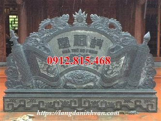 Mẫu cuốn thư đá xanh rêu Thanh Hóa hoa văn tinh xảo đẹp.jpg
