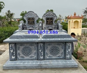 Địa chỉ bán mộ đôi gia đình đá khối tự nhiên đẹp ở Ninh Thuận giá rẻ.jpg