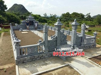 Mẫu nghiã trang gia tộc, dòng họ xây bằng đá khối tự nhiên đẹp.jpg