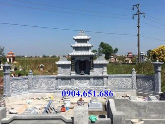 Mẫu lăng mộ đá gia đình bán tại Vĩnh Long 02 – Khu nhà mồ gia đình.jpg