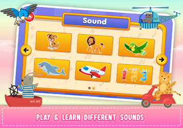 Kids Piano: Animal Sounds & musical Instruments