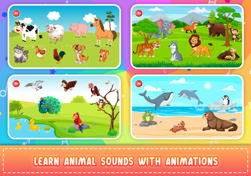 Kids Piano: Animal Sounds & musical Instruments