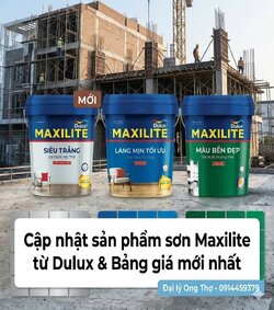 Cập Nhật Sơn Maxilite từ Dulux Có Những Loại Nào và Giá Mới NhấtT.jpg