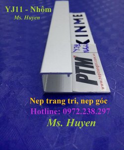 Nẹp nhôm trang trí - Mã hiệu YJ11.jpg